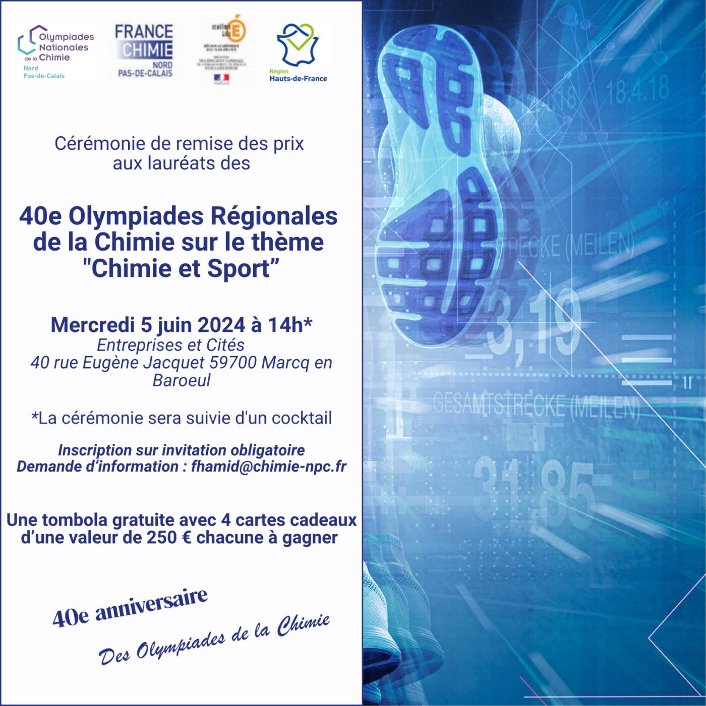 Cérémonie des Olympiades de la Chimie en Nord / Pas de Calais — free download