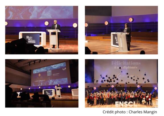Cérémonie de remise des diplômes 2024 de l'ENSCL 